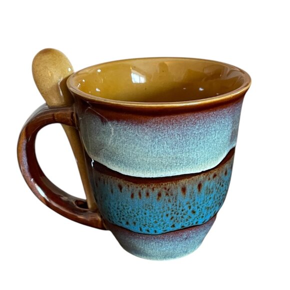 Myrtle Beach Mug with Spoon-Soup Mug with Spoon-Hot Cocoa Mug-New - Picture 4 of 7